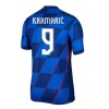 Kroatia Kramaric 9 Borte EM 2024 - Barn Draktsett